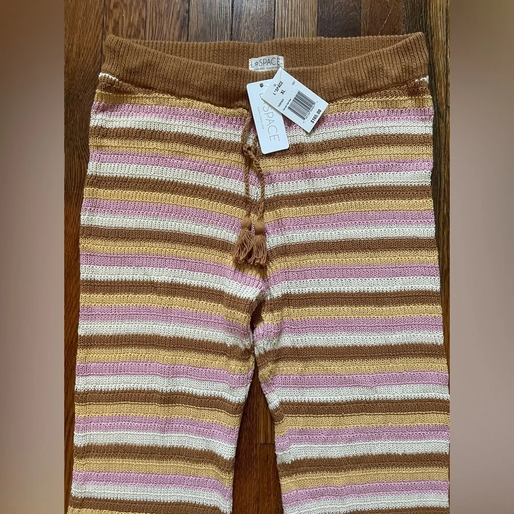 NWT L SPACE COAST IS CLEAR BLOUSE-TURN THE TIDE PANT (Part of Set) - Picture 4 of 5